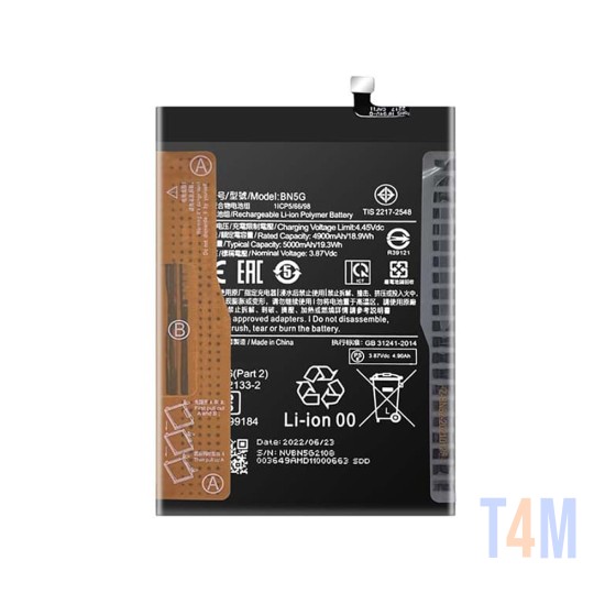 Bateria Xiaomi Redmi 10a/Redmi 10c BN5G 5000mAh